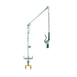 T&S Brass - B-0117 - Deck Mount Roto-Flex Pre-Rinse with Single Hole Base image