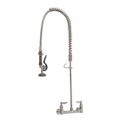 T&S Brass - B-0133 - Wall Mount EasyInstall Spring Action Pre-Rinse image