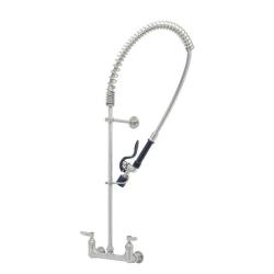 T&S Brass - S-0133-BJ - 8 in Stainless Steel Wall Mount Pre-Rinse image