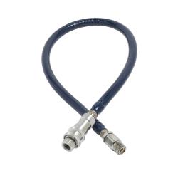 T&S Brass - HW-4D-48 - 3/4 in x 48 in Safe-T-Link Water Hose w/ Quick Disconnect image