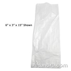 Fortune Plastic - 127NPM - 8 Qt- .8 Mil Clear N' Tuff Food Bag image