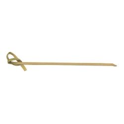 Winco - PK-KT4 - 4 in Knotted Top Bamboo Picks image