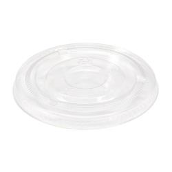 Pacific - G10980 - Clear Flat Lid w/Hole for 14-24 oz Cup image