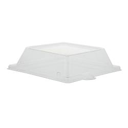 AmerCare - DPL-66 - 6 in Square Plate Clear Lid image