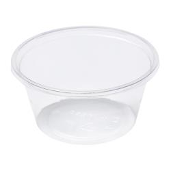 AmerCare - CPC-2 - 2 oz PLA Clear Compostable Portion Cup image