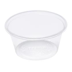 AmerCare - CPC-325 - 3 1/4 oz PLA Clear Compostable Portion Cup image