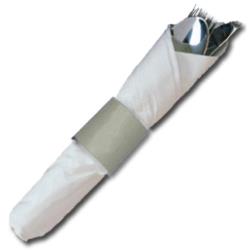 KNG - 3230CRM - Cream Paper Napkin Bands image