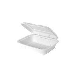 Genpak - HF219 - 9 in White Compstable Hoagie Container image