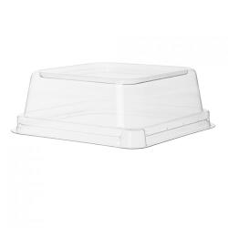 Eco-Products - EP-SCS5LID - 5 in WorldView™ Recycled Content Square Bowl Lids image