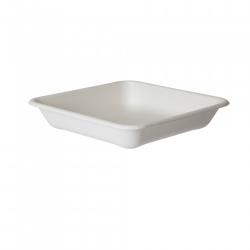 Eco-Products - EP-SCS8T - 8 in x 8 in Worldview™ Compostable Take-Out Container image