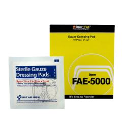 First Aid Only - FAE-5000 - 2 in x 2 in Gauze Pad image