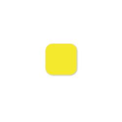 DayMark - 110091 - 3/4 in x 3/4 in DissolveMark Yellow Label image