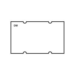 DayMark - 110414 - DissolveMark DM5 3 Line White Label image