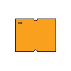 DayMark - 110450 - DuraMark DM4 2 Line Orange Label image