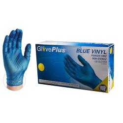 Ammex Corporation - IVBPF46100 - Large GlovePlus® Blue Vinyl Gloves image