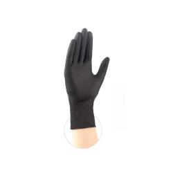 SafeHand - M2650026 - Medium Powder Free Black Nitrile Gloves image