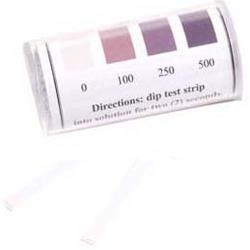 Precision Laboratories - PAA-500-1V-100 - 0-500 ppm Peracetic Acid Test Strips image