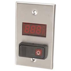 Weiss Instruments - 24DT-4F1-L - Digital Thermometer with Light Switch -40° to 230°F image