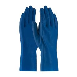 PIP - 47-L171B/XL - Extra Large 12 In Blue Latex Gloves w/ Grip image