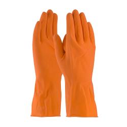 PIP - 48-L185T/S - Small Lined Orange Latex Gloves w/ Grip image