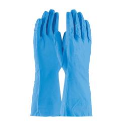PIP - 50-N092B/M - Medium 13 In Blue 9 mil Nitrile Gloves w/ Grip image