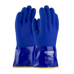 PIP - 58-8658DL/XL - Extra Large 12 In Blue PVC Coated Gloves w/ Terry Cloth Liner image