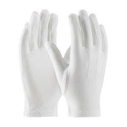PIP - 130-600WM - Large Men's White Stretch Nylon Dress Gloves w/ Open Cuff image