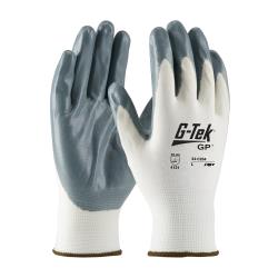 PIP - 34-C234/M - Medium G-Tek Gray Foam Nitrile Coated Gloves image