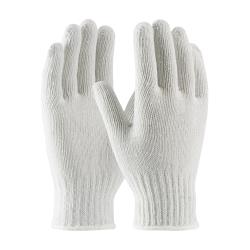 PIP - 35-CB110/L - Large White Medium Weight Cotton/Polyester Gloves image