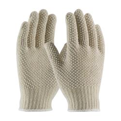 PIP - 36-110PDD-WT/S - Small White Cotton/Polyester Gloves w/ Dotted Coating image