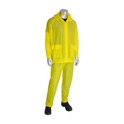 PIP - 201-100X2 - Yellow PVC Rainsuit w/ Elastic Waist Pants (XXL) image