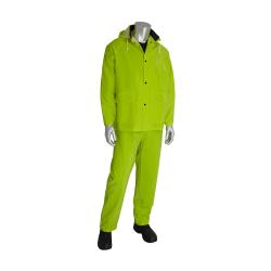 PIP - 201-355L - Lime-Yellow Rainsuit w/ Bib Overalls (L) image