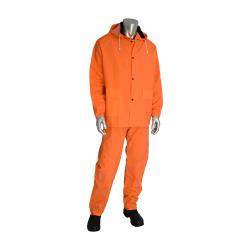 PIP - 201-360X1 - Orange Rainsuit w/ Bib Overalls (XL) image