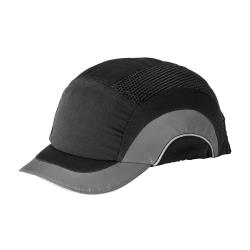 PIP - 282-ABS150-12 - Black/Gray Baseball Hard Cap w/ Short Brim image