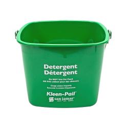 San Jamar - KP256GN - 8 qt Kleen-Pail® Green Soap Bucket image