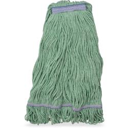 Carlisle - 36942909 - 4-Ply X-Large Green Looped End Mop W/Blue Band image