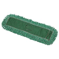 Winco - DMM-24H - 24 in Replacement Green Dust Mop image