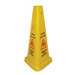 Winco - WCS-27T - Wet Floor Tri-Cone Caution Sign image