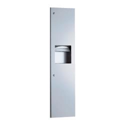 Bobrick - B-3803 - TrimlineSeries™ Paper Towel Dispenser & Waste Receptacle image