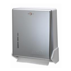 San Jamar - T1905XC - True Fold Chrome Folded Towel Dispenser image