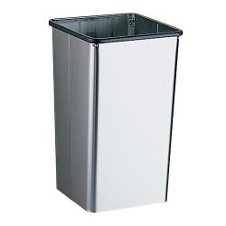 Bobrick - B-2280 - 21 gal Waste Receptacle with Open Top image