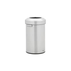 Rubbermaid - 2147583 - 16 Gal Round Stainless Steel Trash Can image