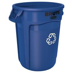 Rubbermaid - FG263273BLUE - 32 gal BRUTE® Recycling Can image