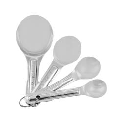 Tablecraft - 721 - Stainless Steel Set of 4 Measuring Spoons image