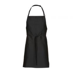 Chef Works - F53-BLK - Black Two Patch Pocket Apron image