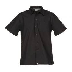 Chef Works - CSCV-BLK-XL - Black Cook Shirt (XL) image