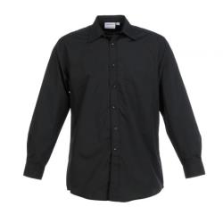 Chef Works - D150-BLK-2XL - Black Server Dress Shirt (XXL) image