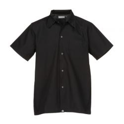 Chef Works - KCBL-XS - Black Utility Shirt (XS) image
