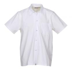 Chef Works - SHYK-S - White Utility Shirt (S) image