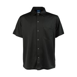 KNG - 2991BLKXL - XL Black Knit Chef Shirt image